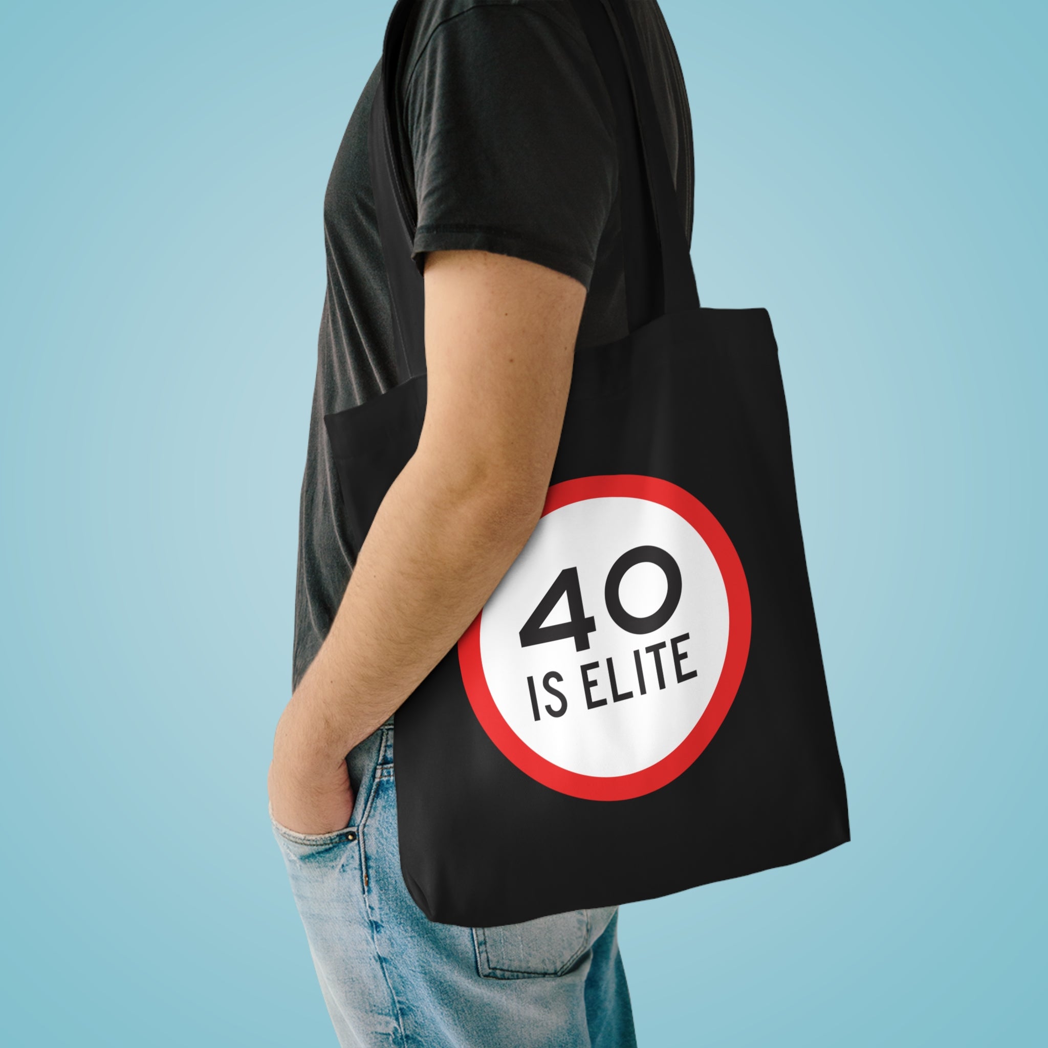 40 Is Elite Tote Bag