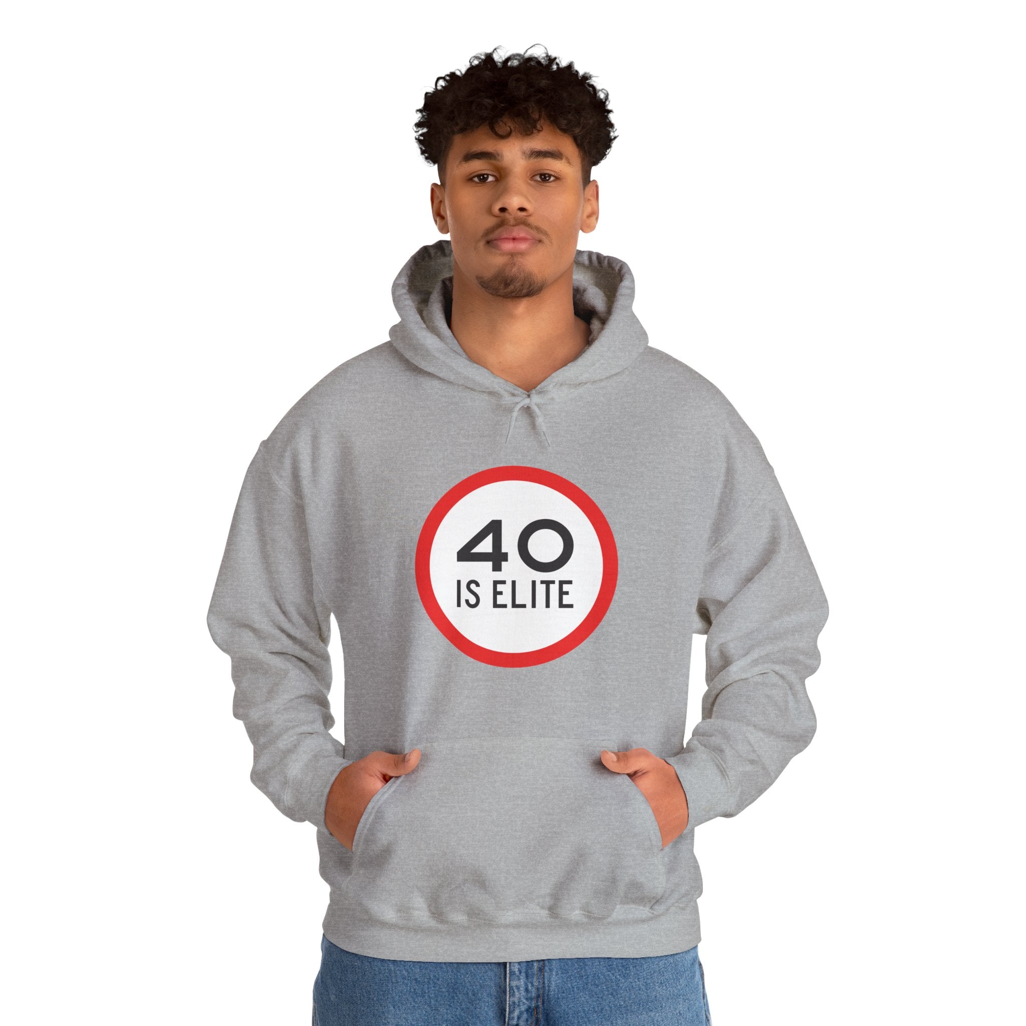 40 Is Elite Unisex Hoodie