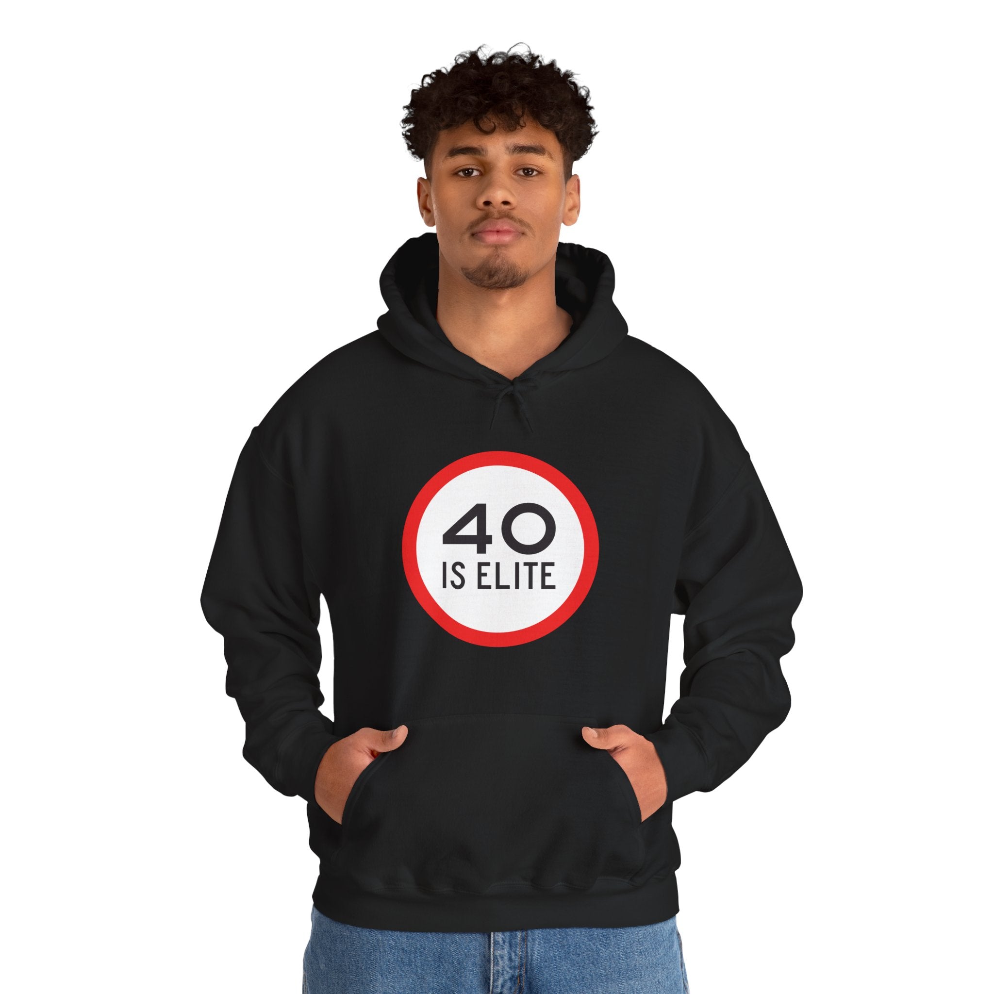 40 Is Elite Unisex Hoodie