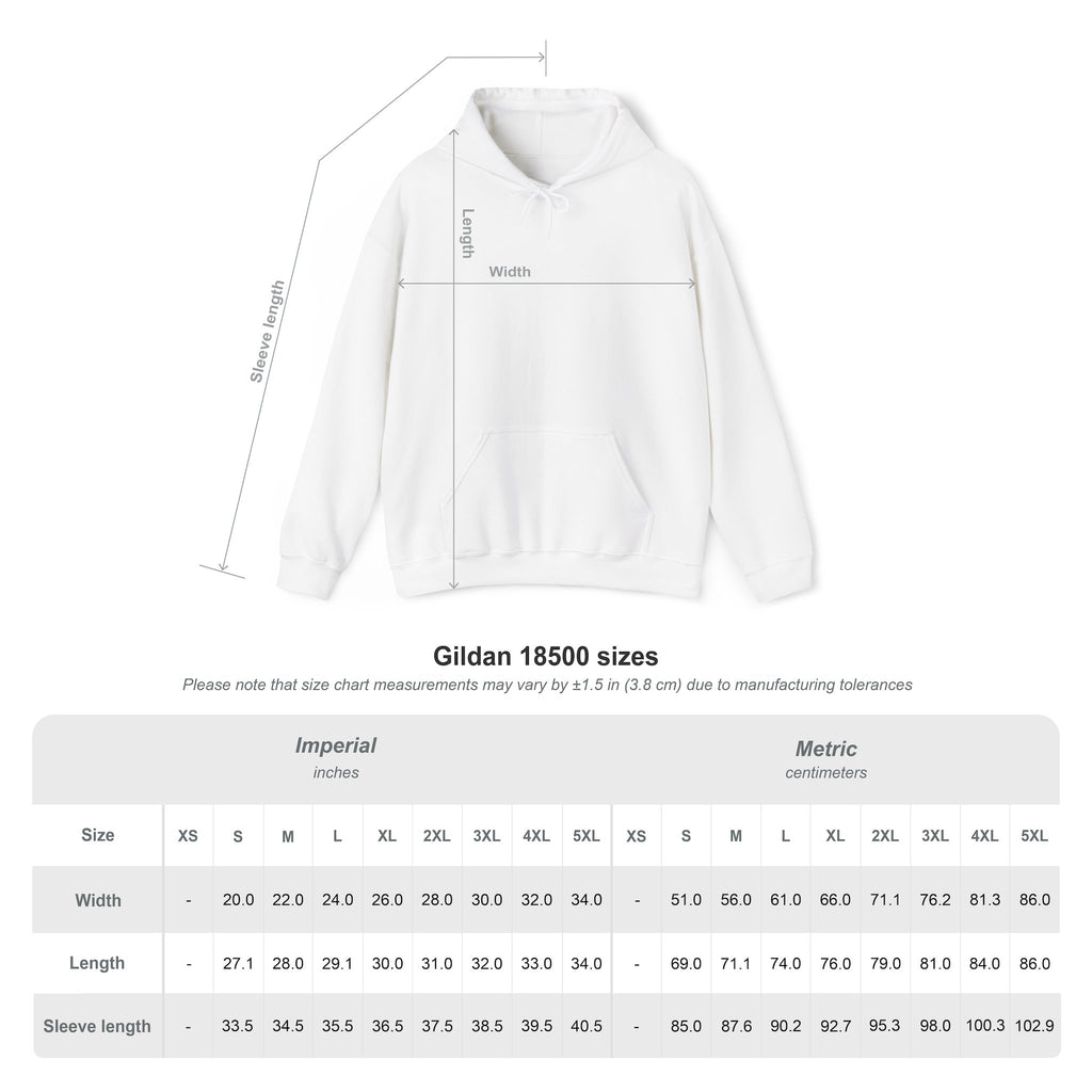 Strutting Cone Hoodie | Cartoon Cone Character Back Print