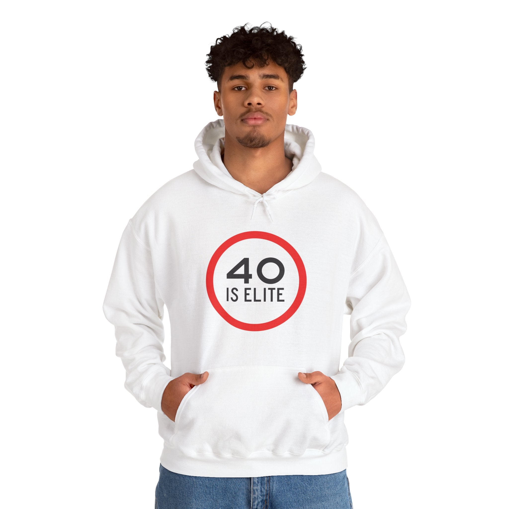 40 Is Elite Unisex Hoodie