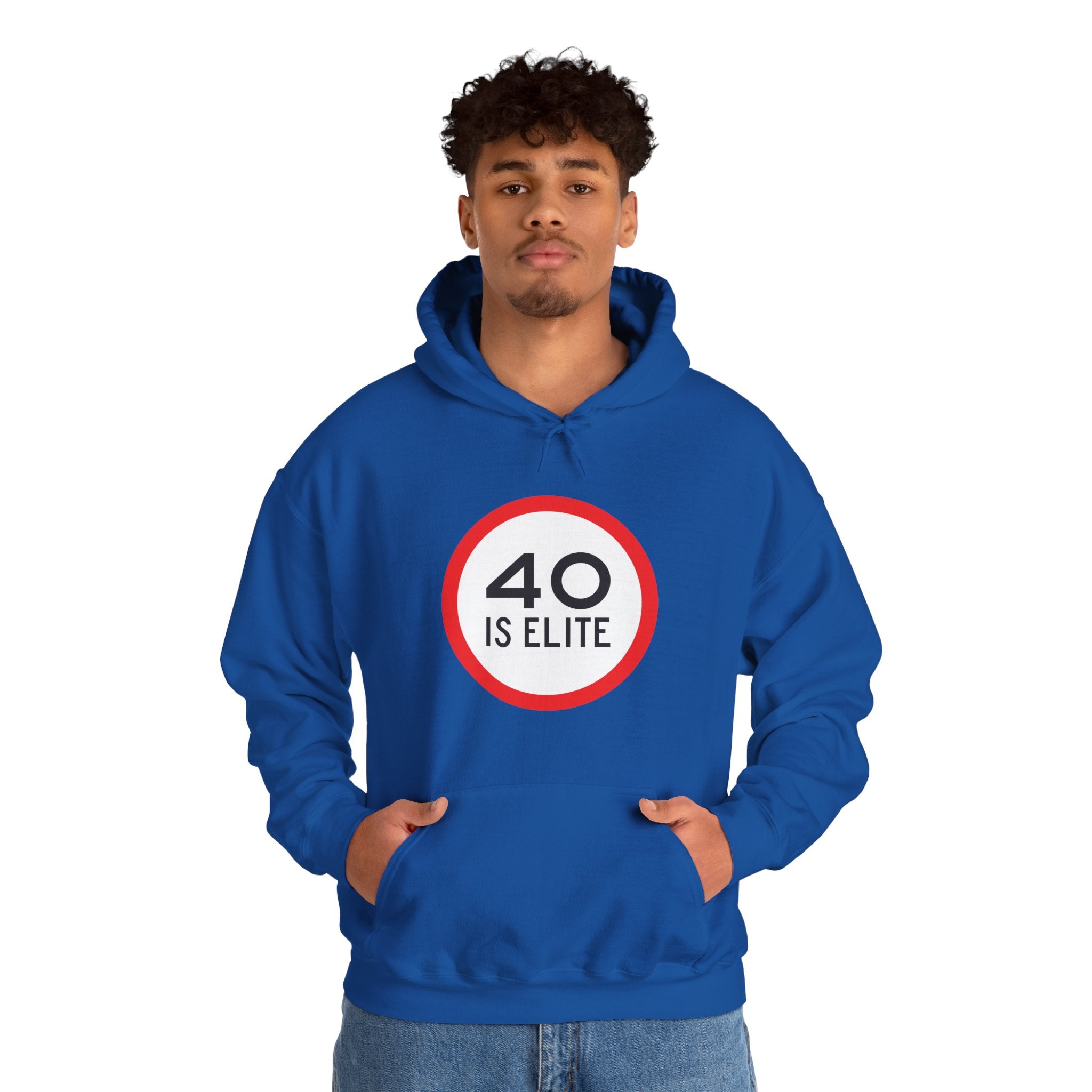 40 Is Elite Unisex Hoodie